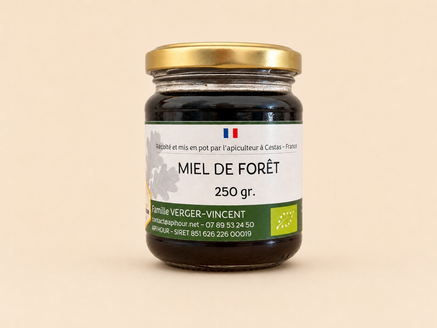 Miel de forêt et miellat bio