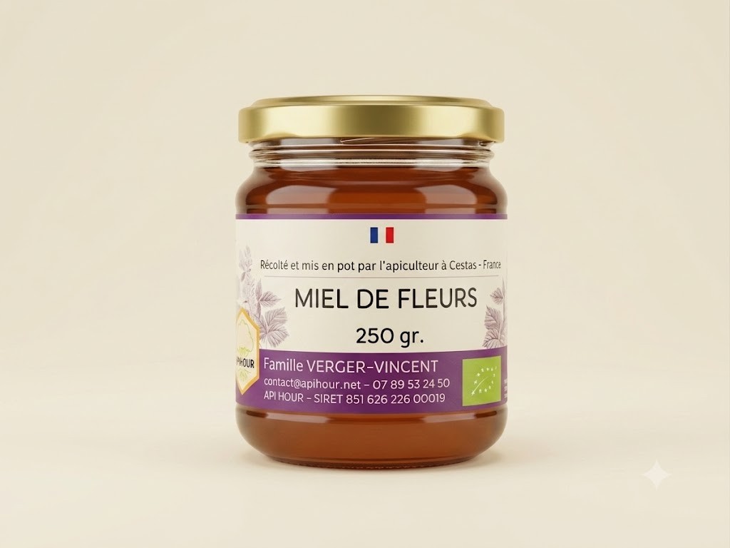 Miel de fleurs d'été bio