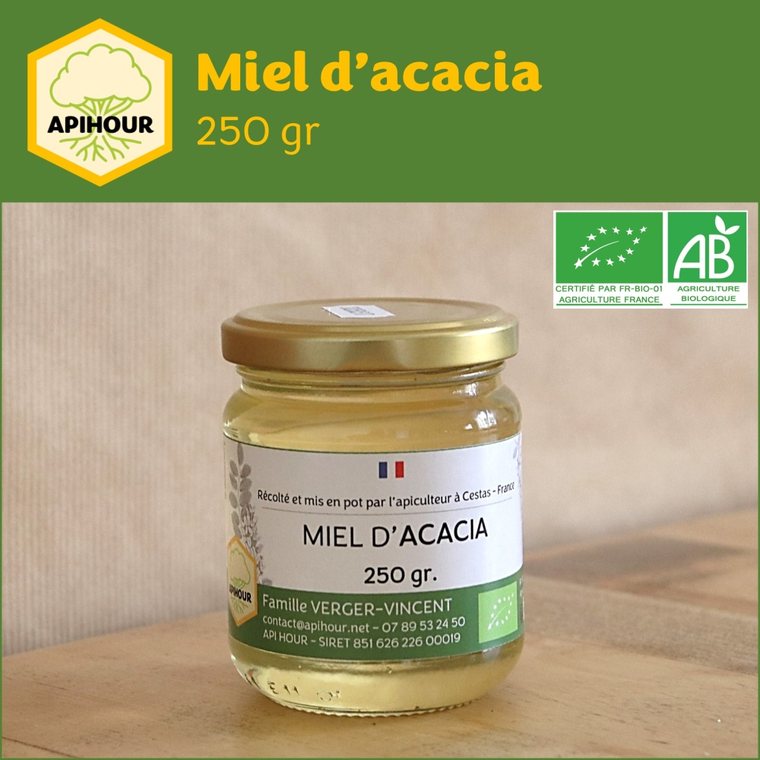 Miel d'acacia bio