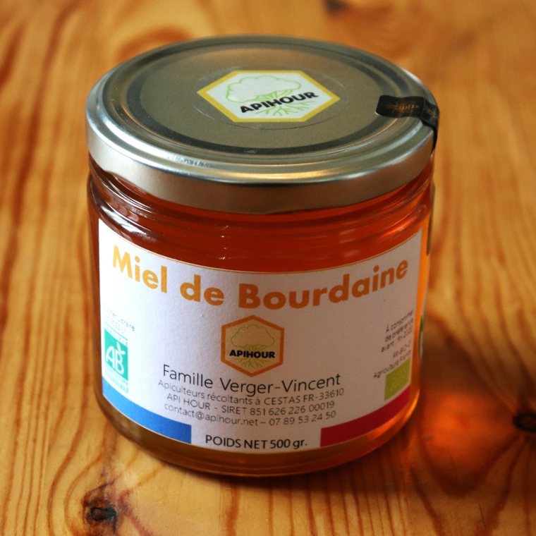 Miel de bourdaine bio